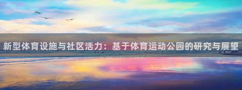 智博1919体育：新型体育设施与社区活力：基于体育运动公园的研究与展望